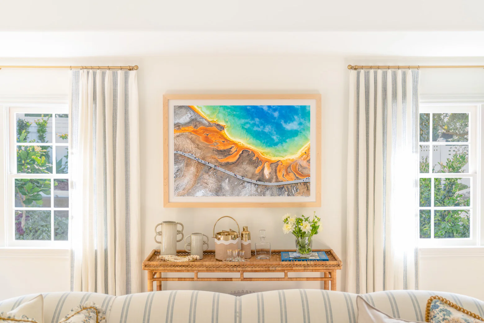 Grand Prismatic Spring Summer Walkway, Yellowstone National Park - Image 5