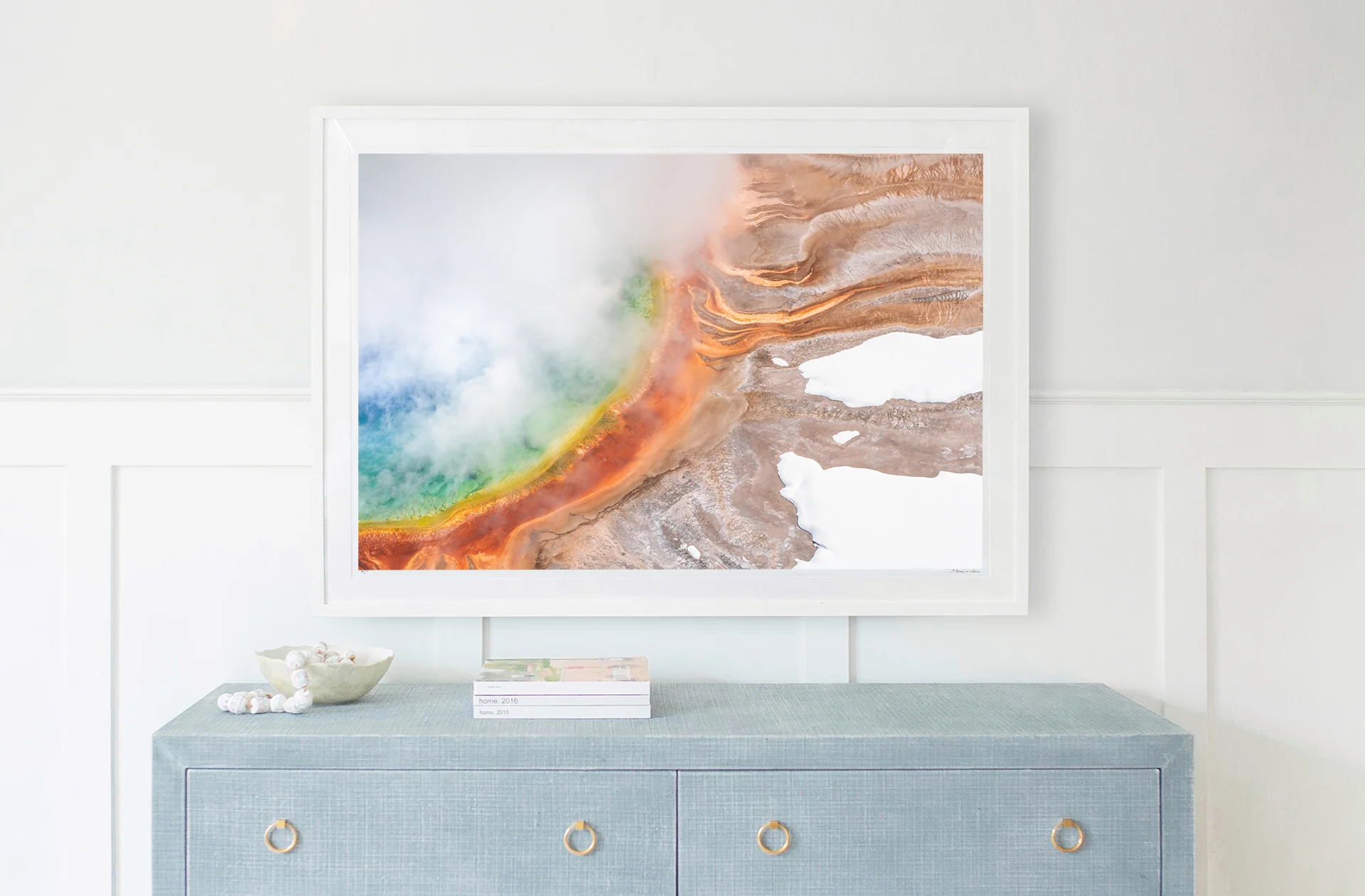 Grand Prismatic Spring Winter, Yellowstone National Park - Image 4