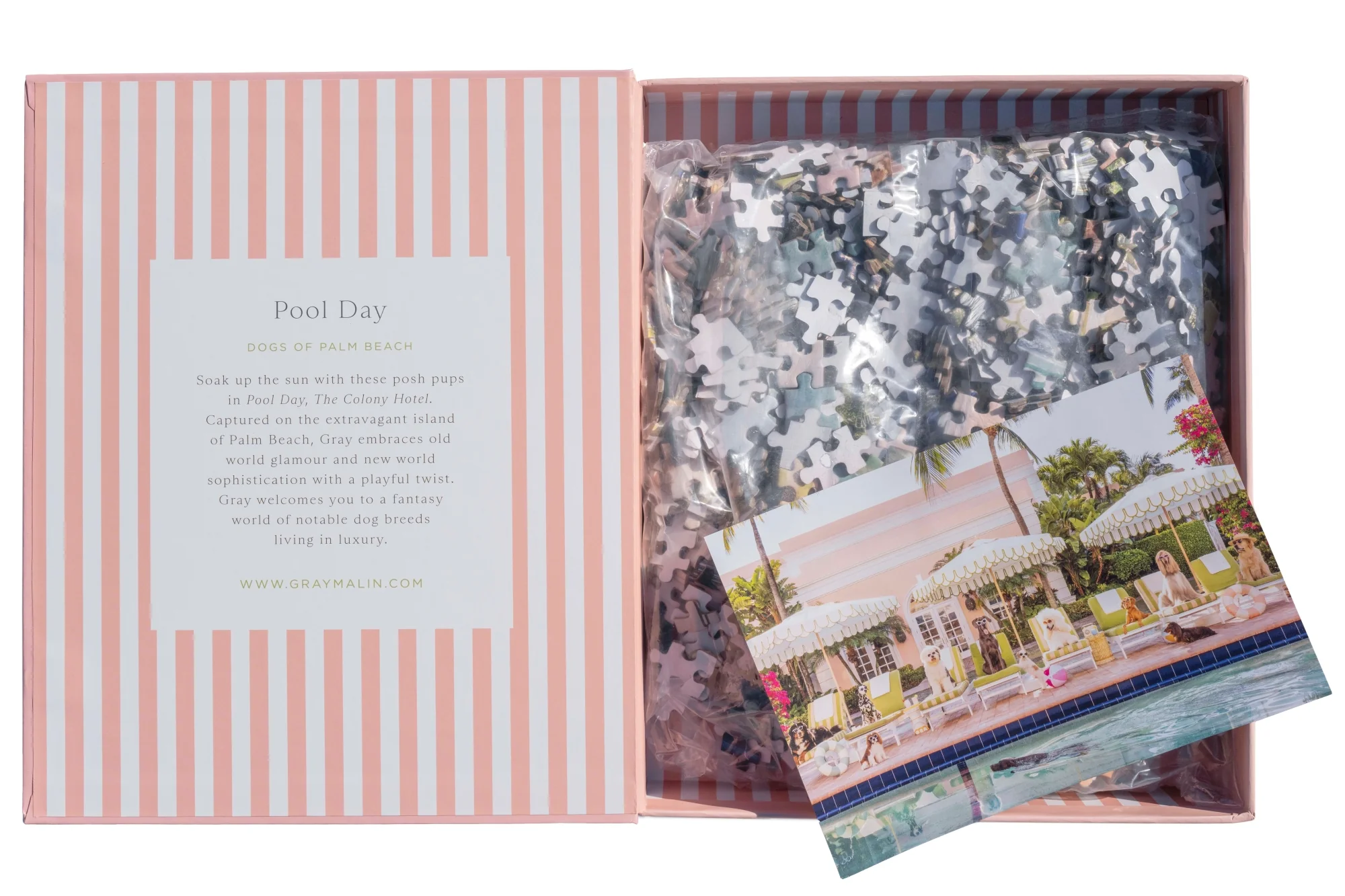 Gray Malin Palm Beach 1000 Piece Book Box Puzzle - Image 3