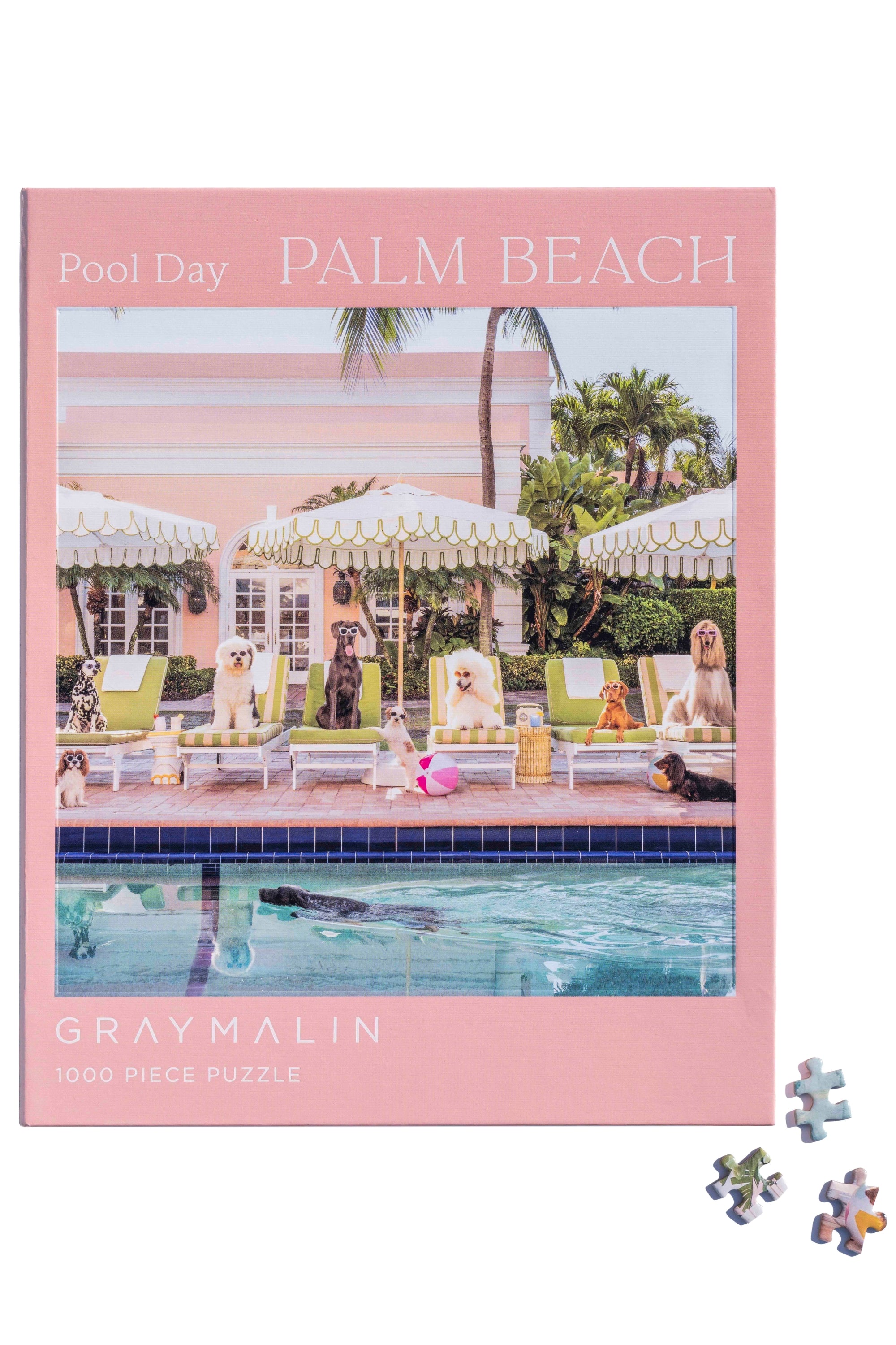 Gray Malin Palm Beach 1000 Piece Book Box Puzzle - Image 5