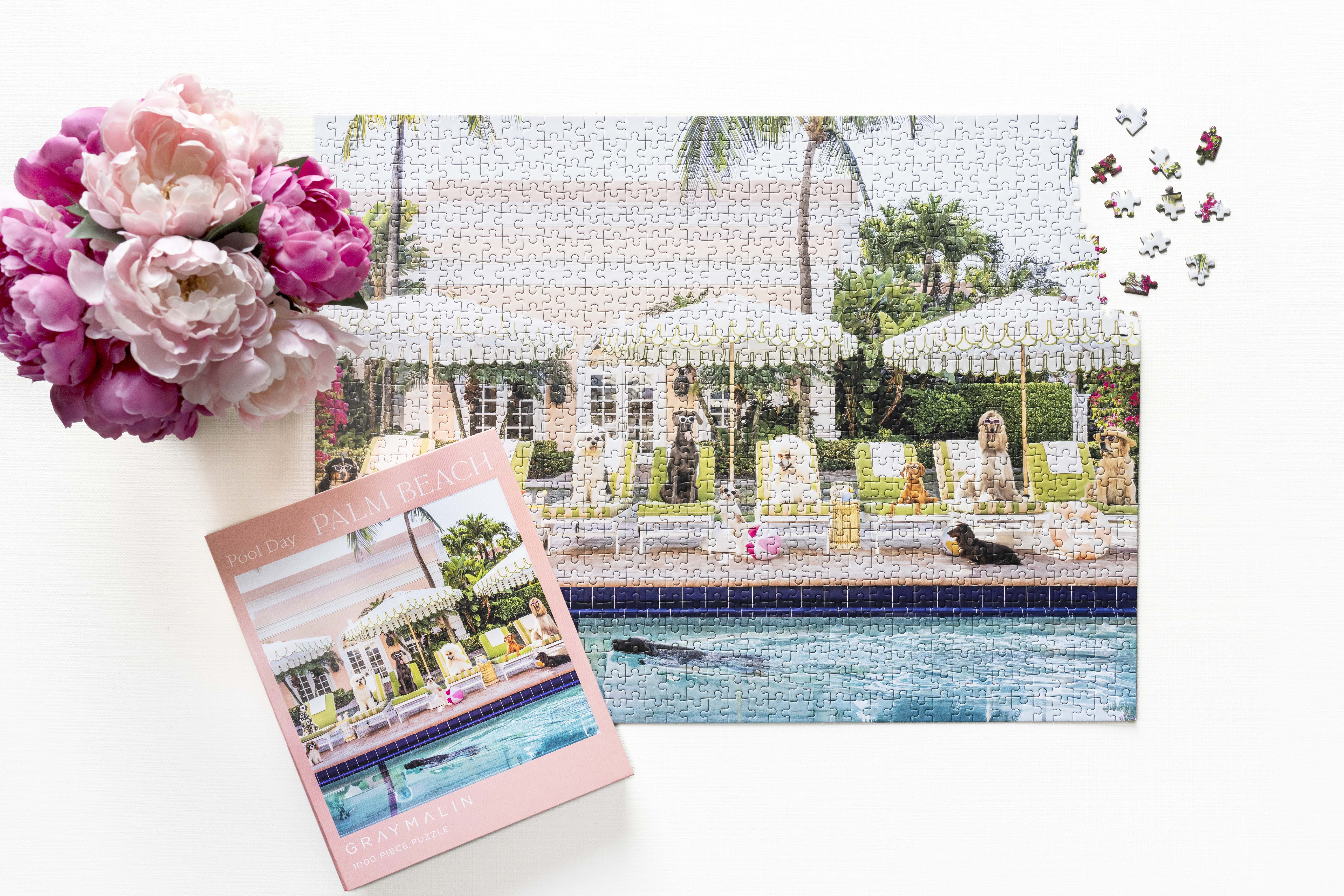 Gray Malin Palm Beach 1000 Piece Book Box Puzzle - Image 7