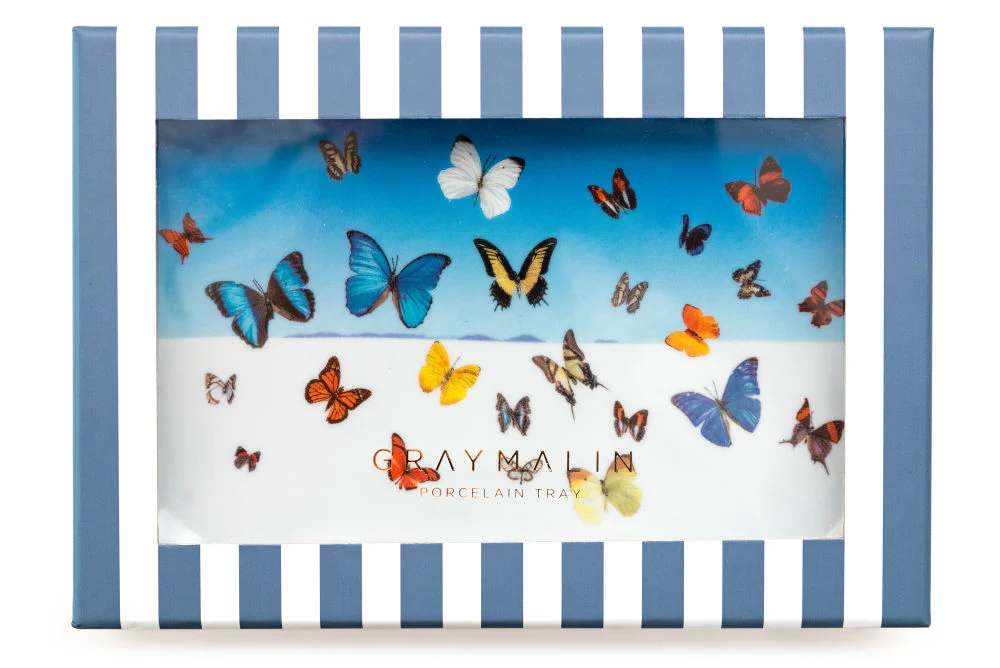 The Butterflies Porcelain Tray - Image 4