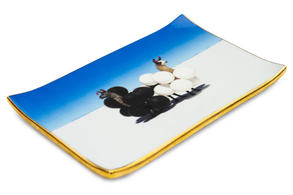 The Llamas Porcelain Tray - Image 3